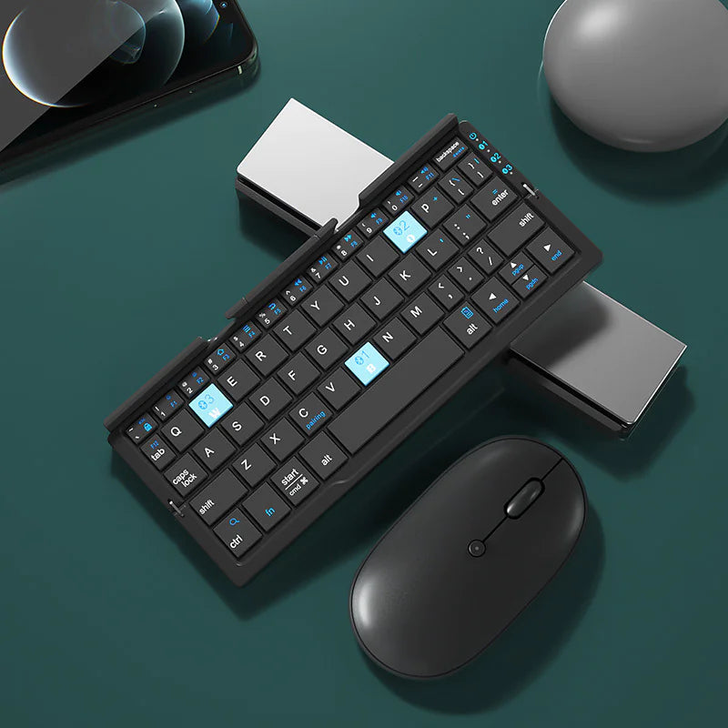 Pocket Foldable Bluetooth Keyboard