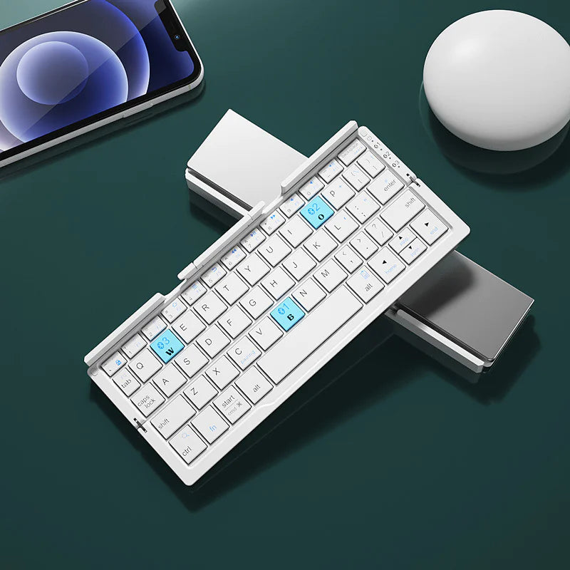 Pocket Foldable Bluetooth Keyboard