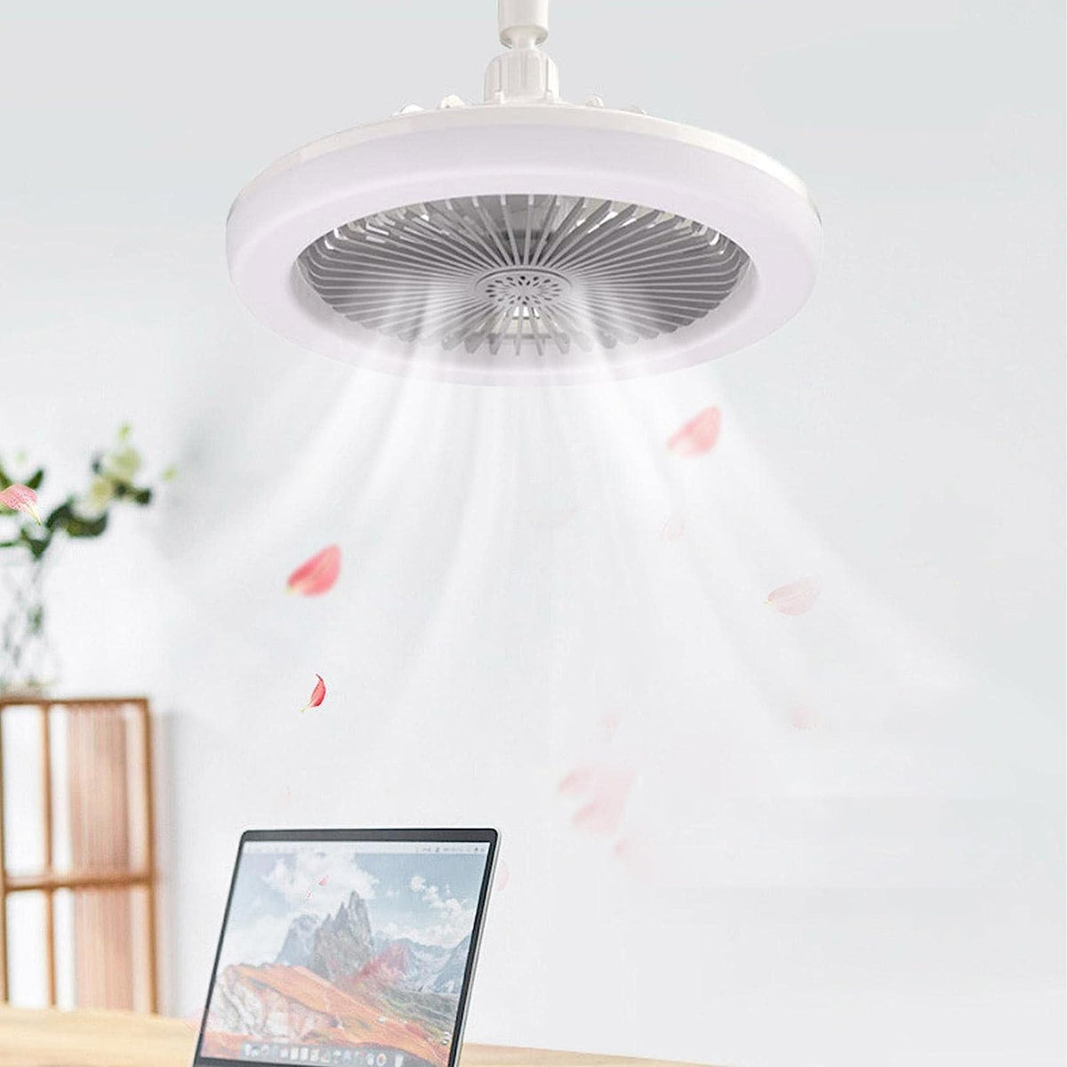 ABANICO LED MULTIFUNCIONAL CON AROMATIZANTE