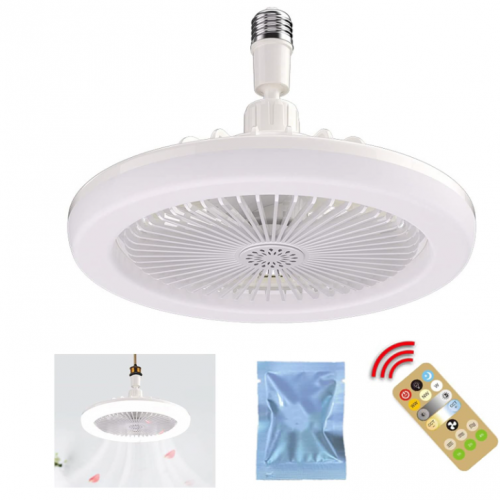 ABANICO LED MULTIFUNCIONAL CON AROMATIZANTE