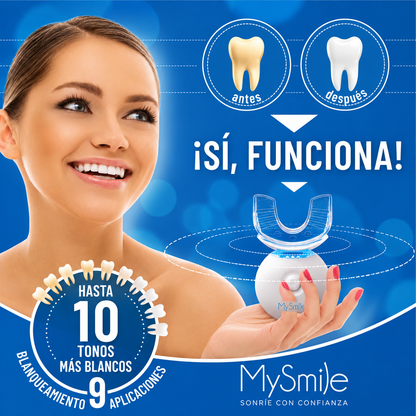 KIT DE BLANQUEAMIENTO DENTAL MYSMILE