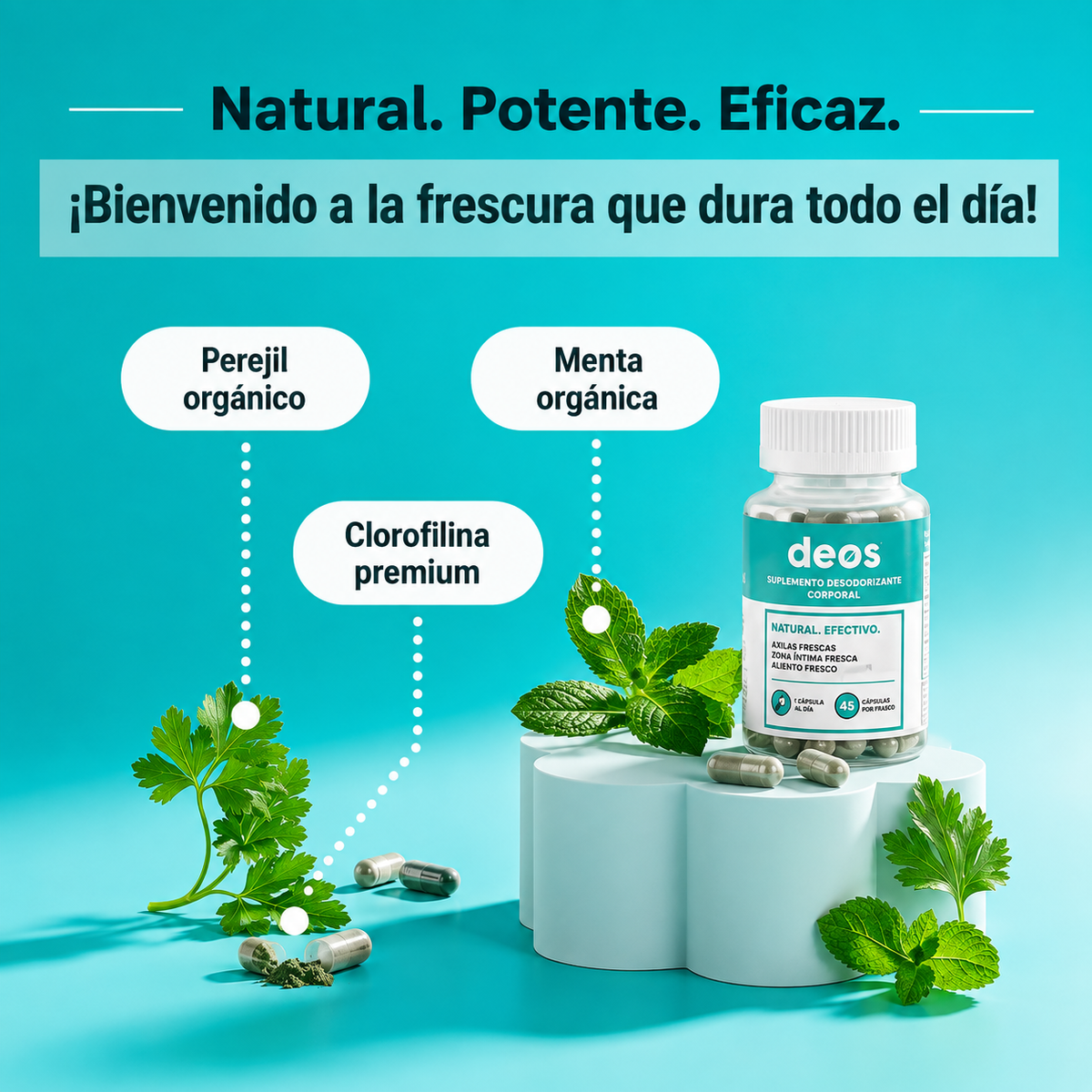 DEOS - SUPLEMENTO CONTROL NATURAL DE OLORES