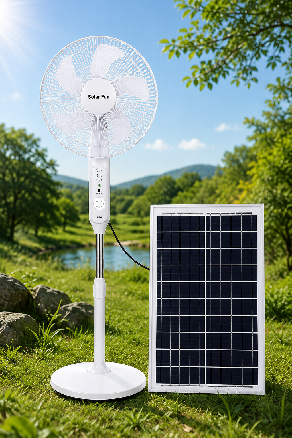 ABANICO SOLAR SLP-1