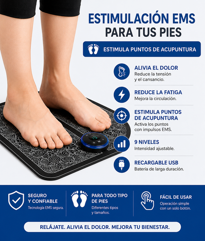 ALFOMBRA MASAJEADORA PARA PIES