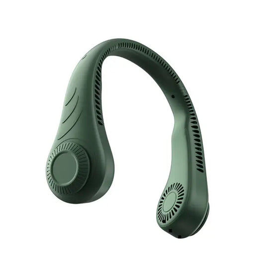 Compact Bladeless Neck Fan with USB Charging