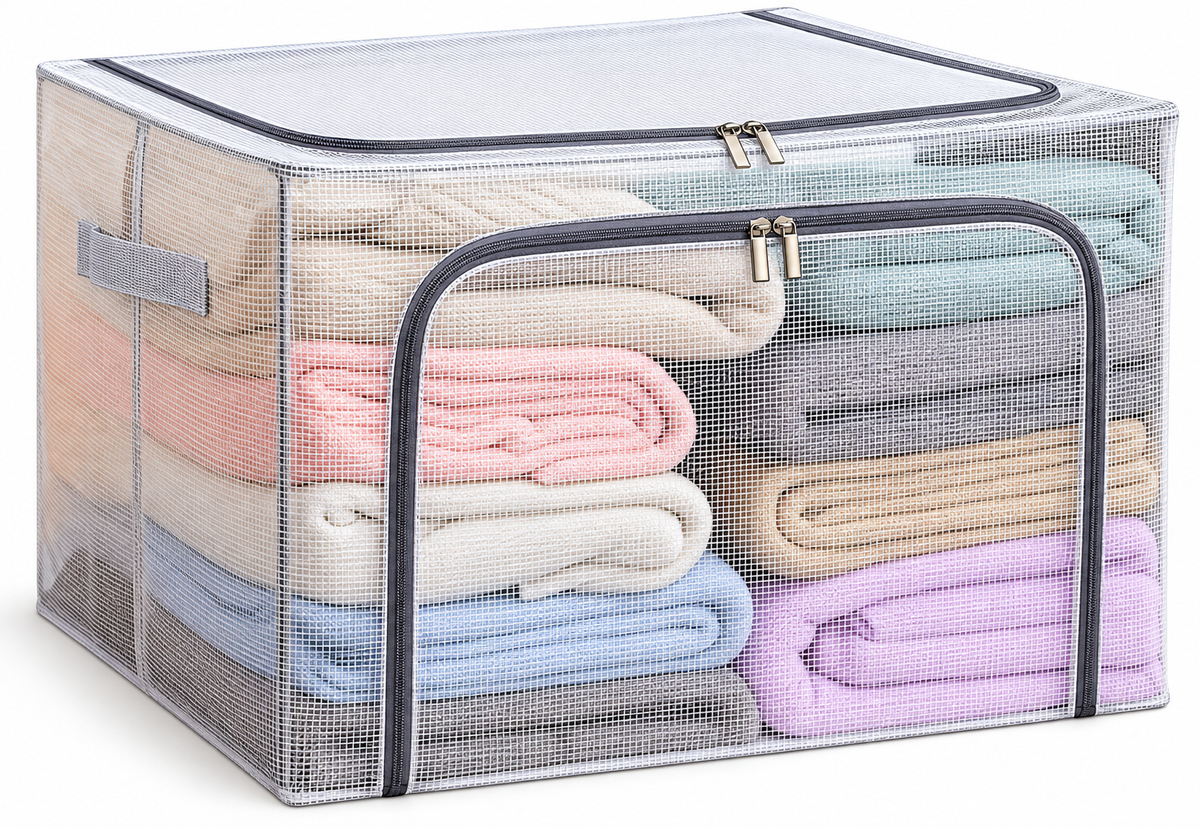 ORGANIZADOR MULTIUSO DE 100L – ¡AHORRA ESPACIO Y MANTEN TODO EN ORDEN!
