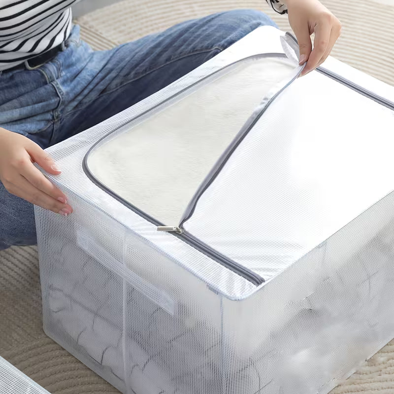 ORGANIZADOR MULTIUSO DE 100L – ¡AHORRA ESPACIO Y MANTEN TODO EN ORDEN!