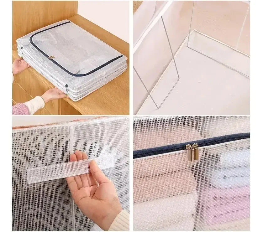 ORGANIZADOR MULTIUSO DE 100L – ¡AHORRA ESPACIO Y MANTEN TODO EN ORDEN!