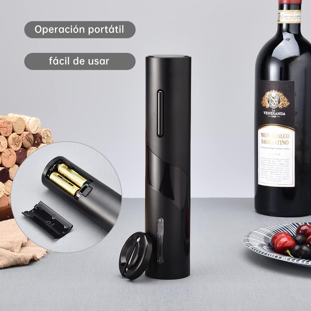 DESTAPADOR DE VINO ELÉCTRICO RECARGABLE